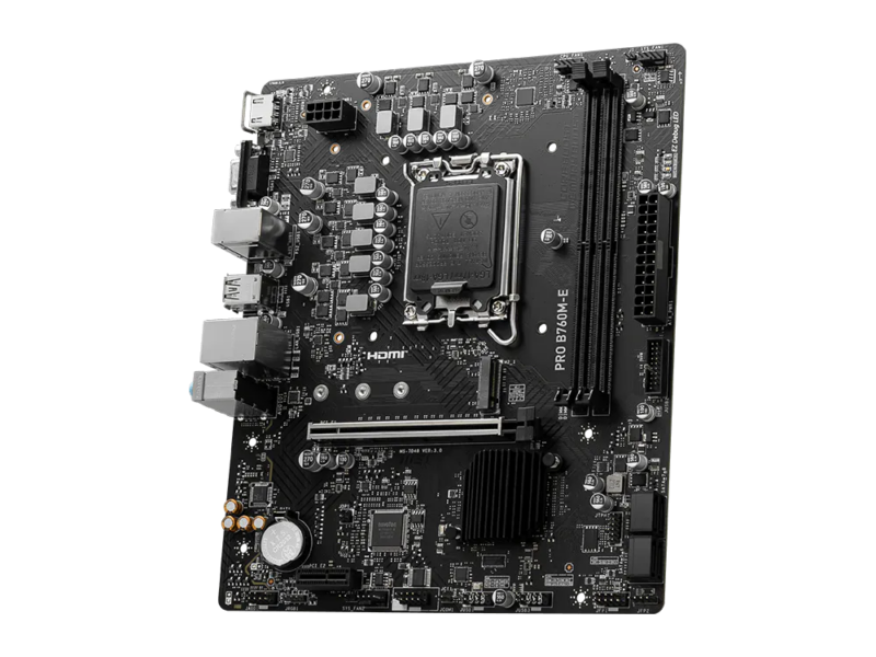 MSI Pro B760M-E, DDR5, 14th Gen Motherboard - image 4
