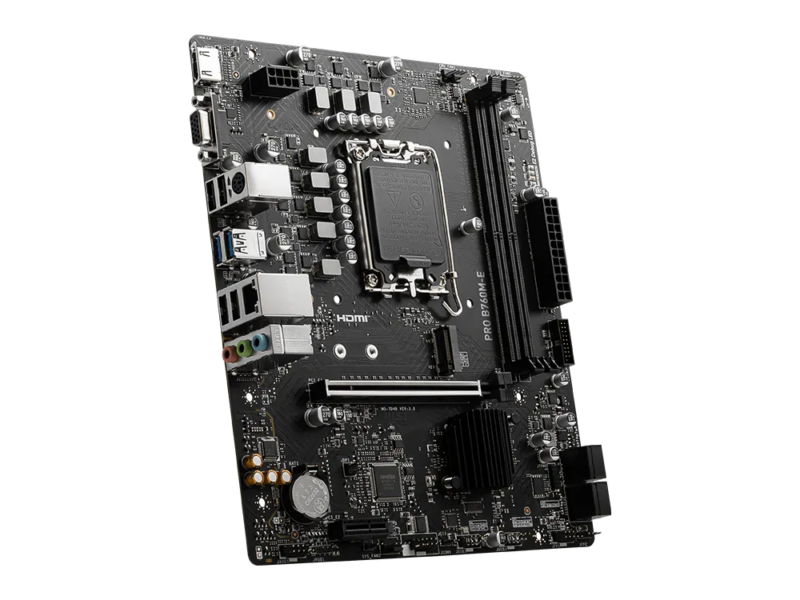 MSI Pro B760M-E, DDR5, 14th Gen Motherboard - image 3