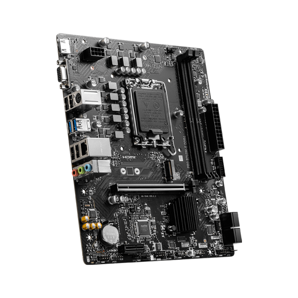 MSI Pro B760M-E, DDR4, 14th Gen Motherboard - Image 2