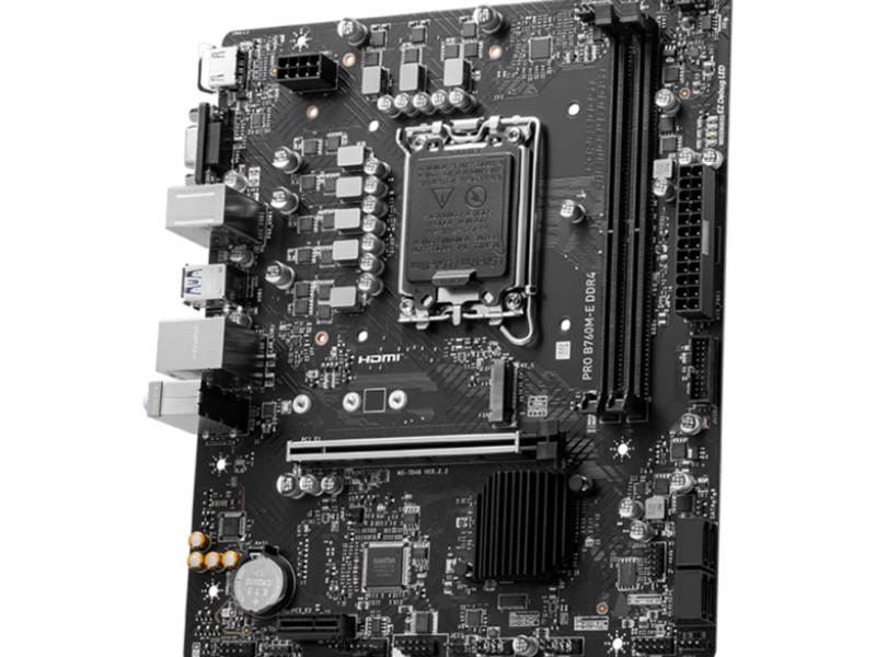 MSI Pro B760M-E, DDR4, 14th Gen Motherboard - image 4
