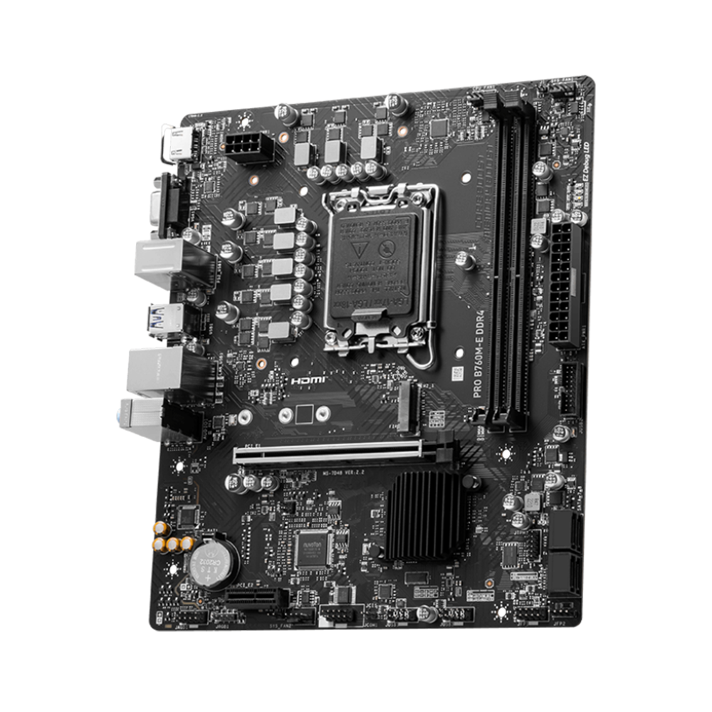 MSI Pro B760M-E, DDR4, 14th Gen Motherboard - Image 4