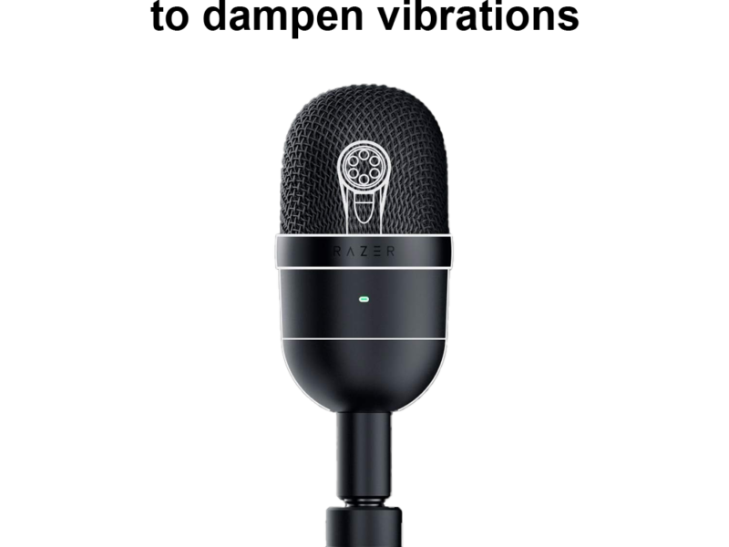Razer Seiren Ultra Compact Streaming Microphone (Black) - image 2