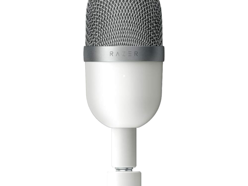 Razer Seiren Ultra Compact Streaming Microphone (White)