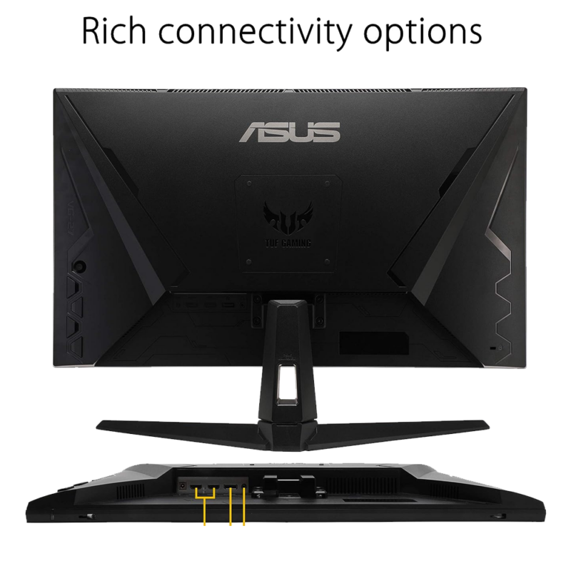 27 ASUS TUF Gaming LED VG279Q1A -Back