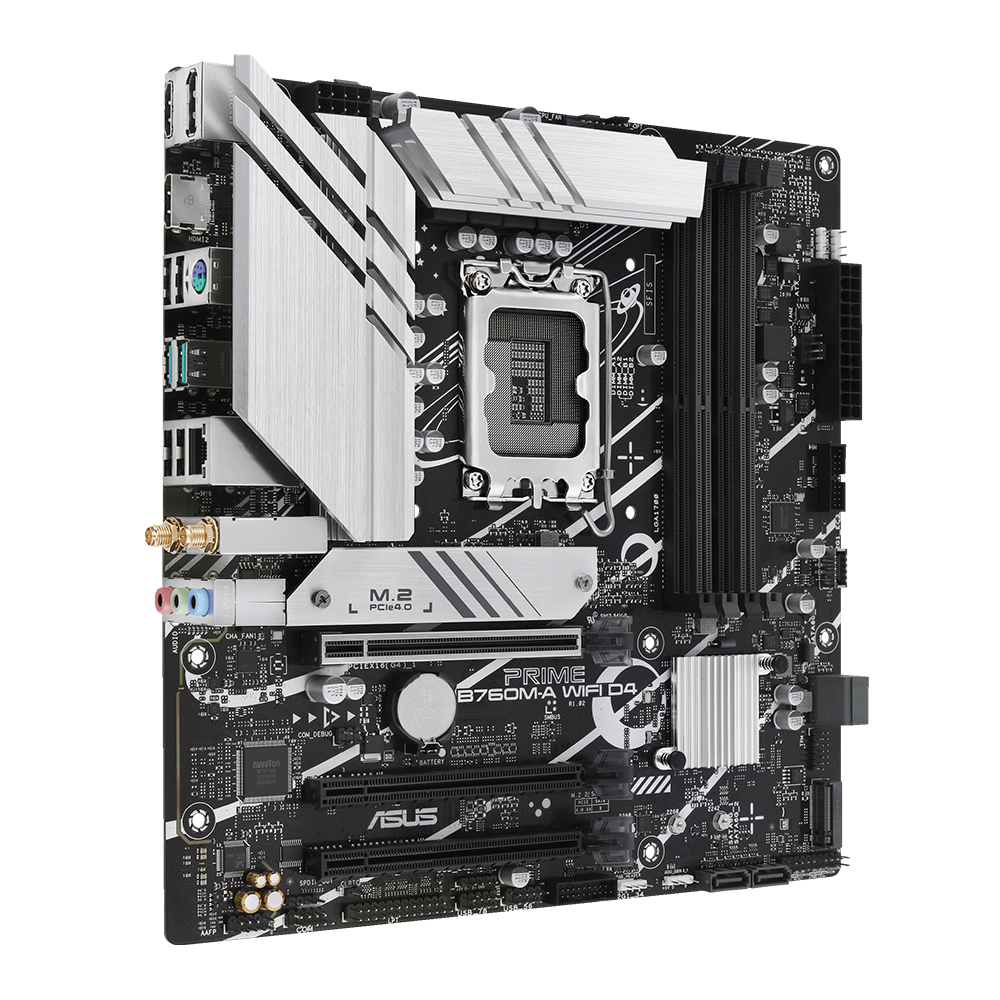 Asus Prime B760M-A WIFI D4 Motherboard - Image 4