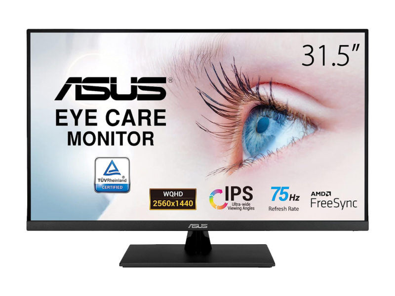 32″ Asus  VP32AQ Eye Care LED Monitor – 2K