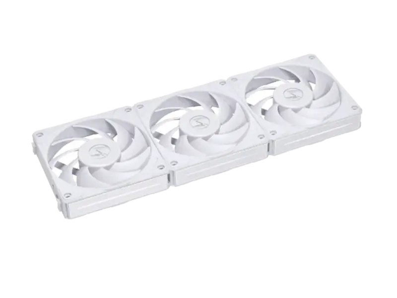 Lian Li Uni Fan P28 Triple, PWM 120mm, 2600RPM, With Controller, (3pcs) White Color