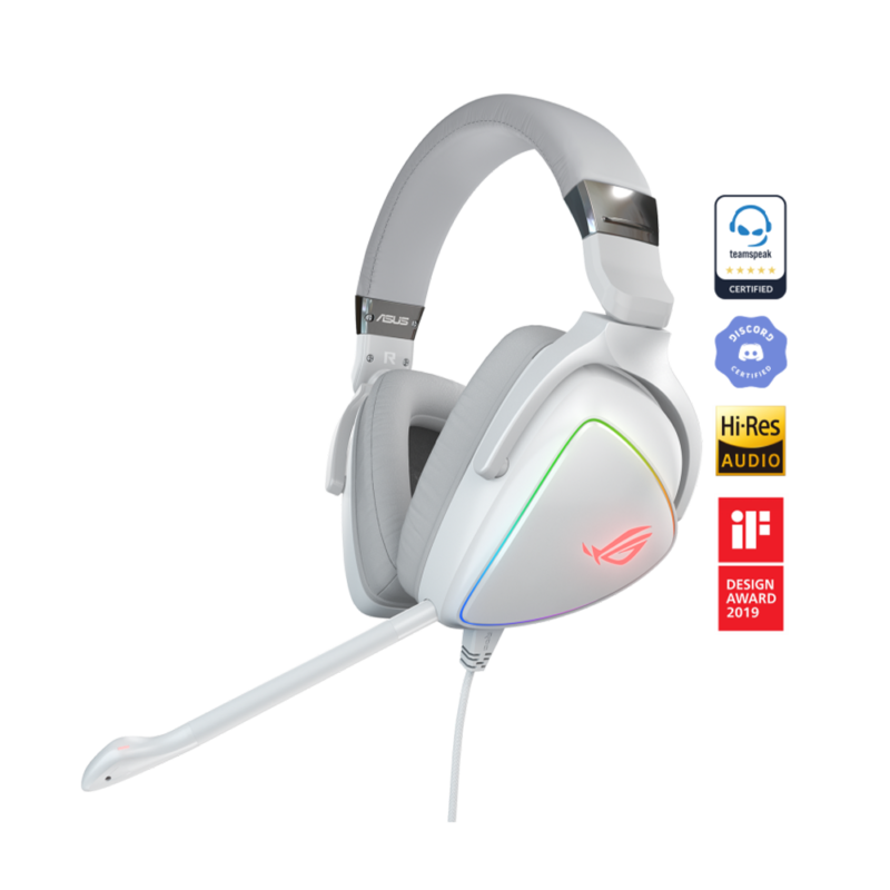 Asus ROG Delta White Edition Gaming Headphone Wise-Tech