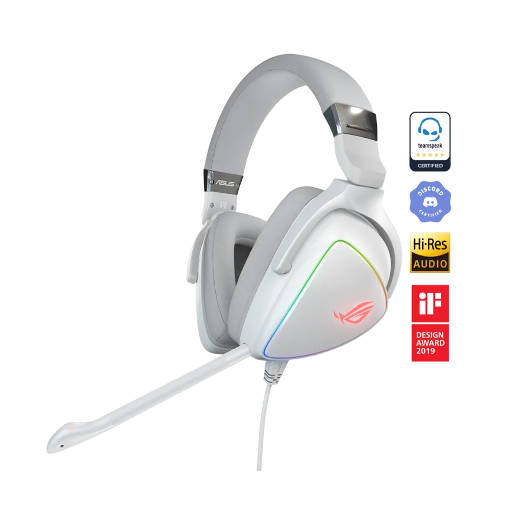 Asus ROG Delta White Edition Gaming Headphone Wise-Tech