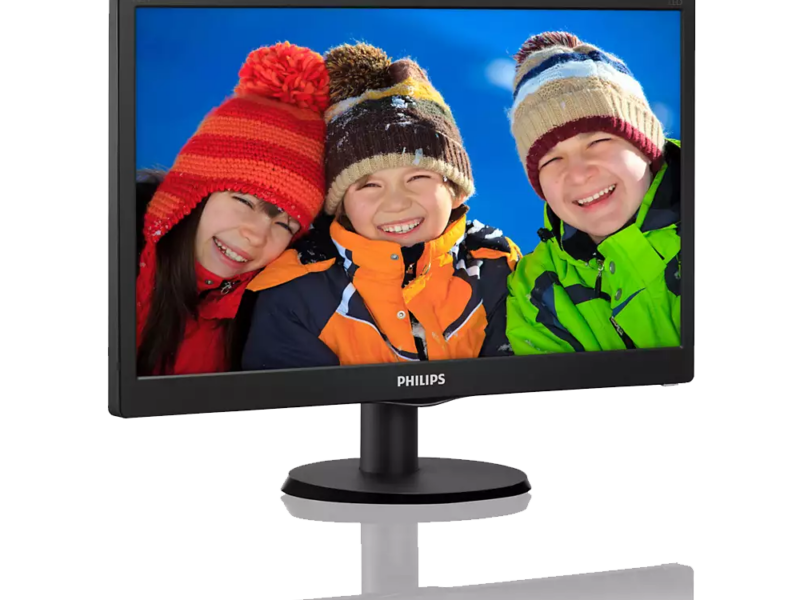 20″ Philips 203V5LHSB2 Vivid Color LED Monitor - image 2