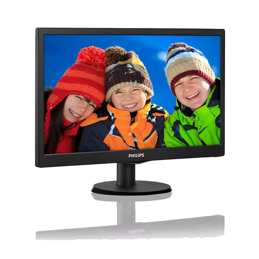 20" Philips 203V5LHSB2 Vivid Color LED Monitor - Image 2