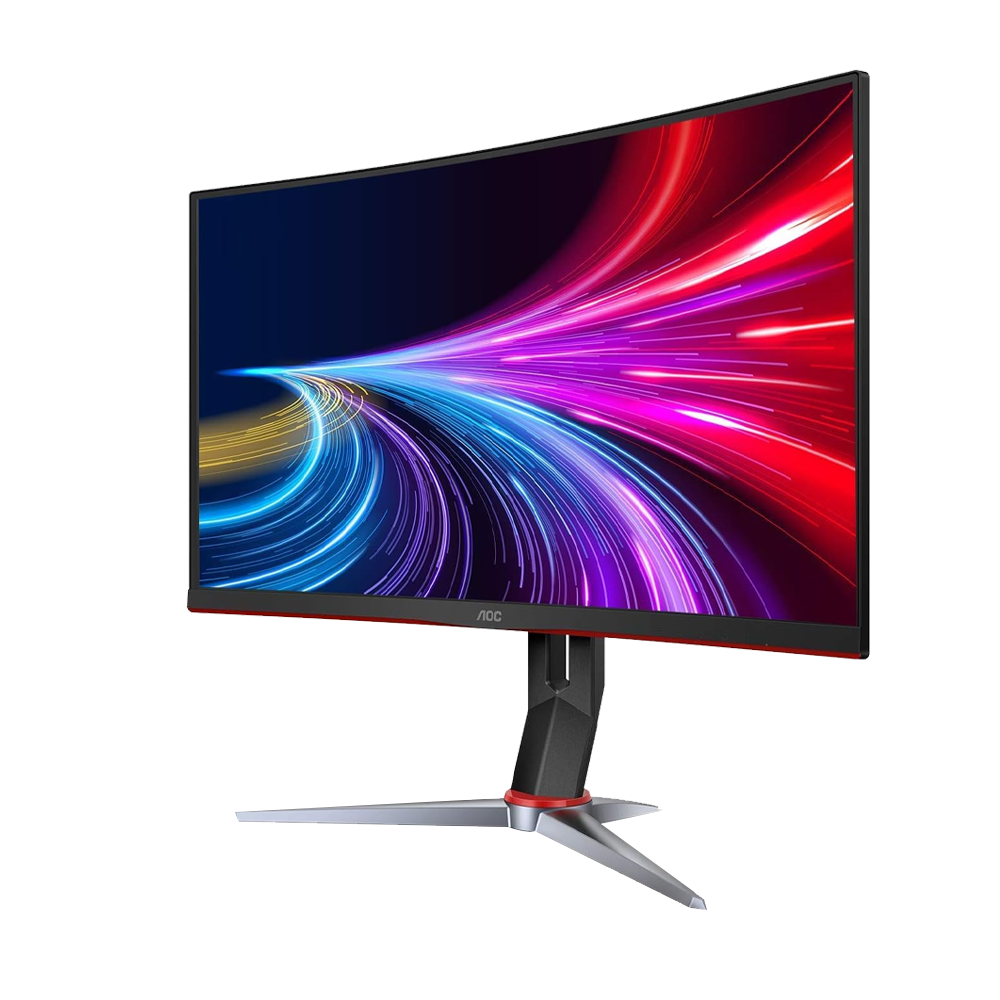 27” AOC C27G2Z2 3-Sided Curved Frameless Gaming Monitor - Image 2