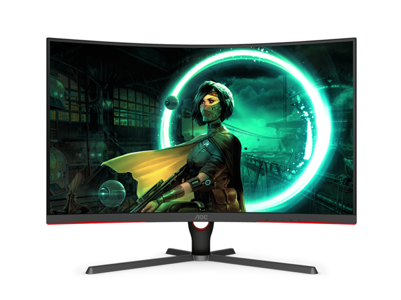 32” AOC CQ32G3SE Frameless Curved Gaming Monitor