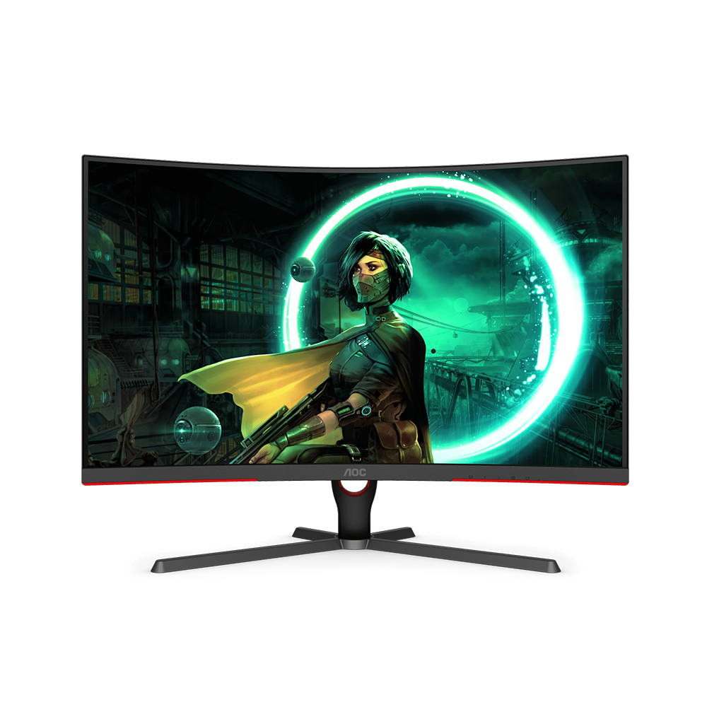 32” AOC CQ32G3SE Frameless Curved Gaming Monitor