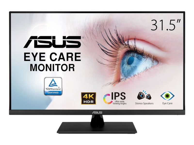 32″ Asus VP32UQ Eye Care Gaming LED Monitor – 4K