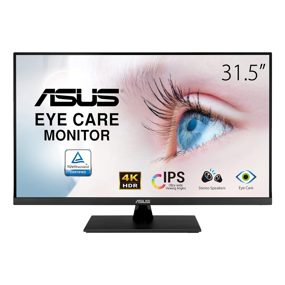 32" Asus VP32UQ Eye Care Gaming LED Monitor - 4K