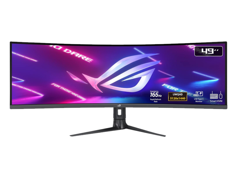 49″ Asus ROG Strix XG49WCR Gaming Curved LED Monitor – QHD