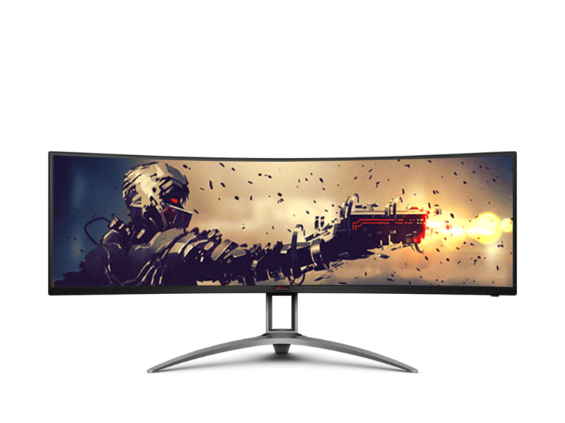 49” AOC AG493UCX2 Frameless Curved Gaming Monitor