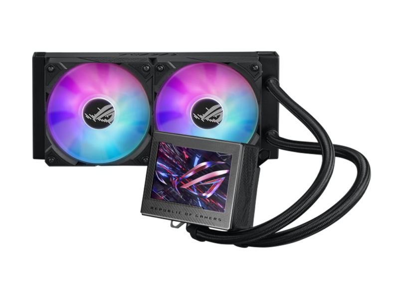 Asus ROG RYUJIN III 240 ARGB, Double, 5100RPM, Black Color