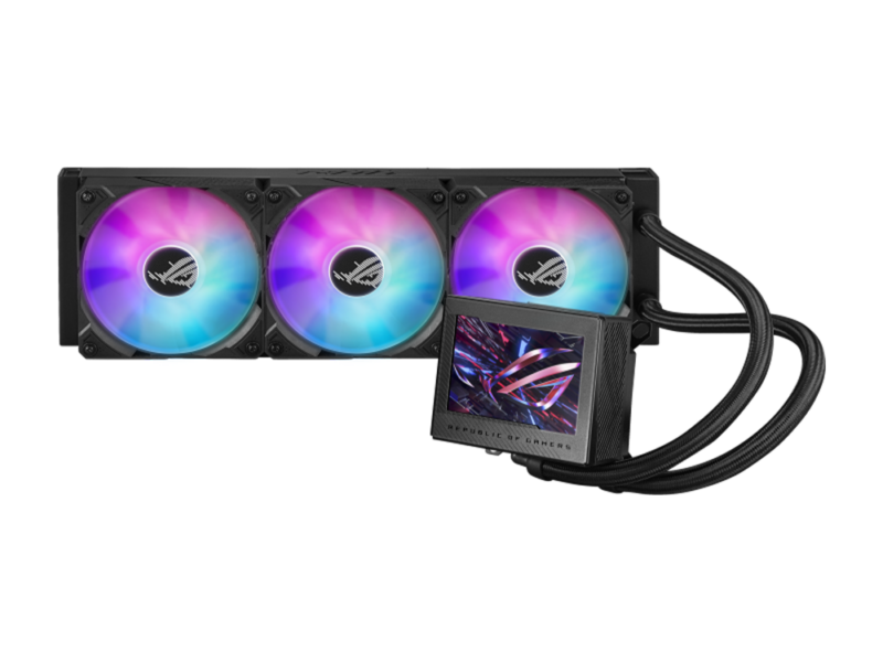 Asus ROG RYUJIN III 360 ARGB, Tripple, 5100RPM, Black Color