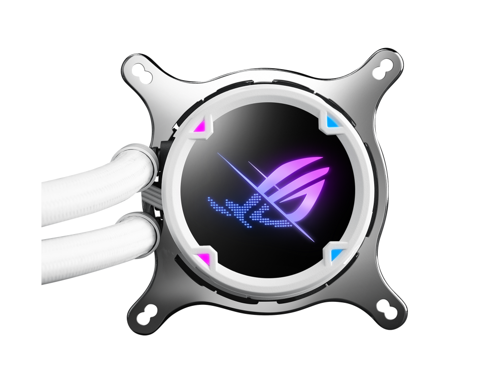 Asus ROG STRIX LC II 360 ARGB Tripple, 2500RPM, White Color - Image 2
