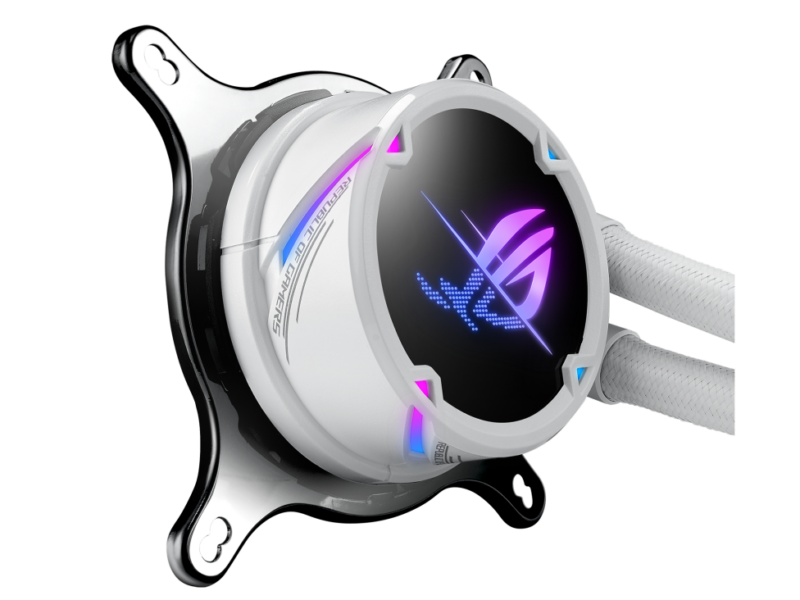 Asus ROG STRIX LC II 360 ARGB Tripple, 2500RPM, White Color - image 3