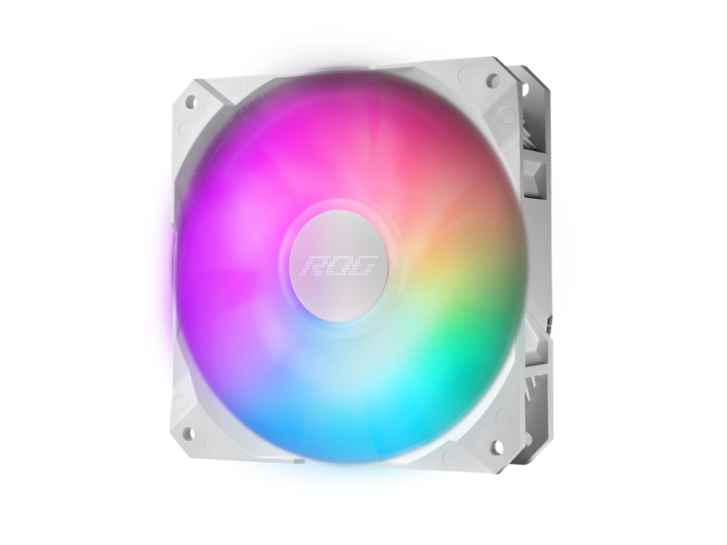 Asus ROG STRIX LC II 360 ARGB Tripple, 2500RPM, White Color - image 4