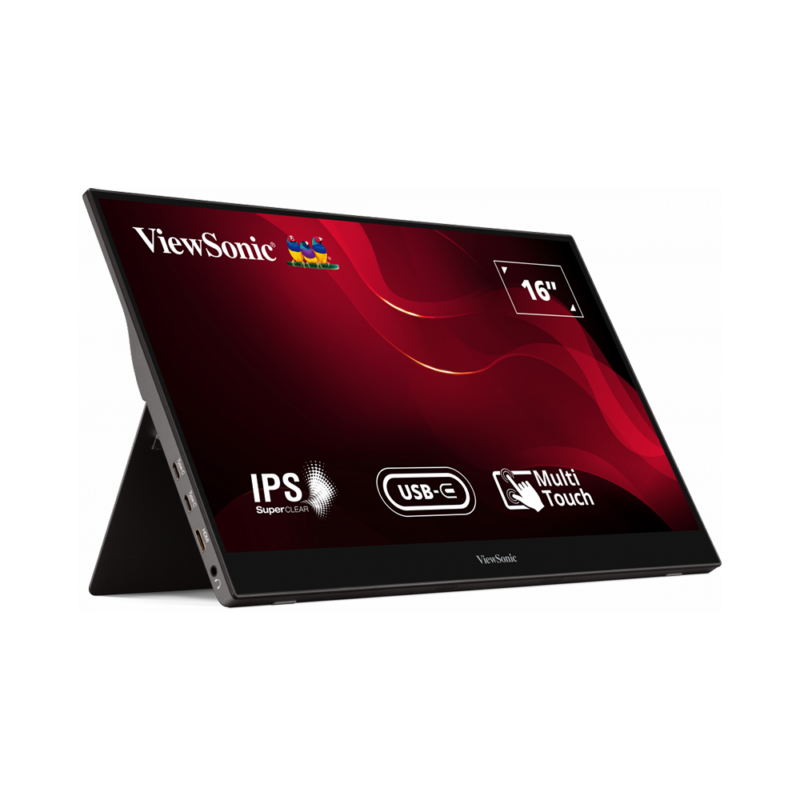 16" Viewsonic TD1655 Touch Screen Gaming LED Monitor - Image 2