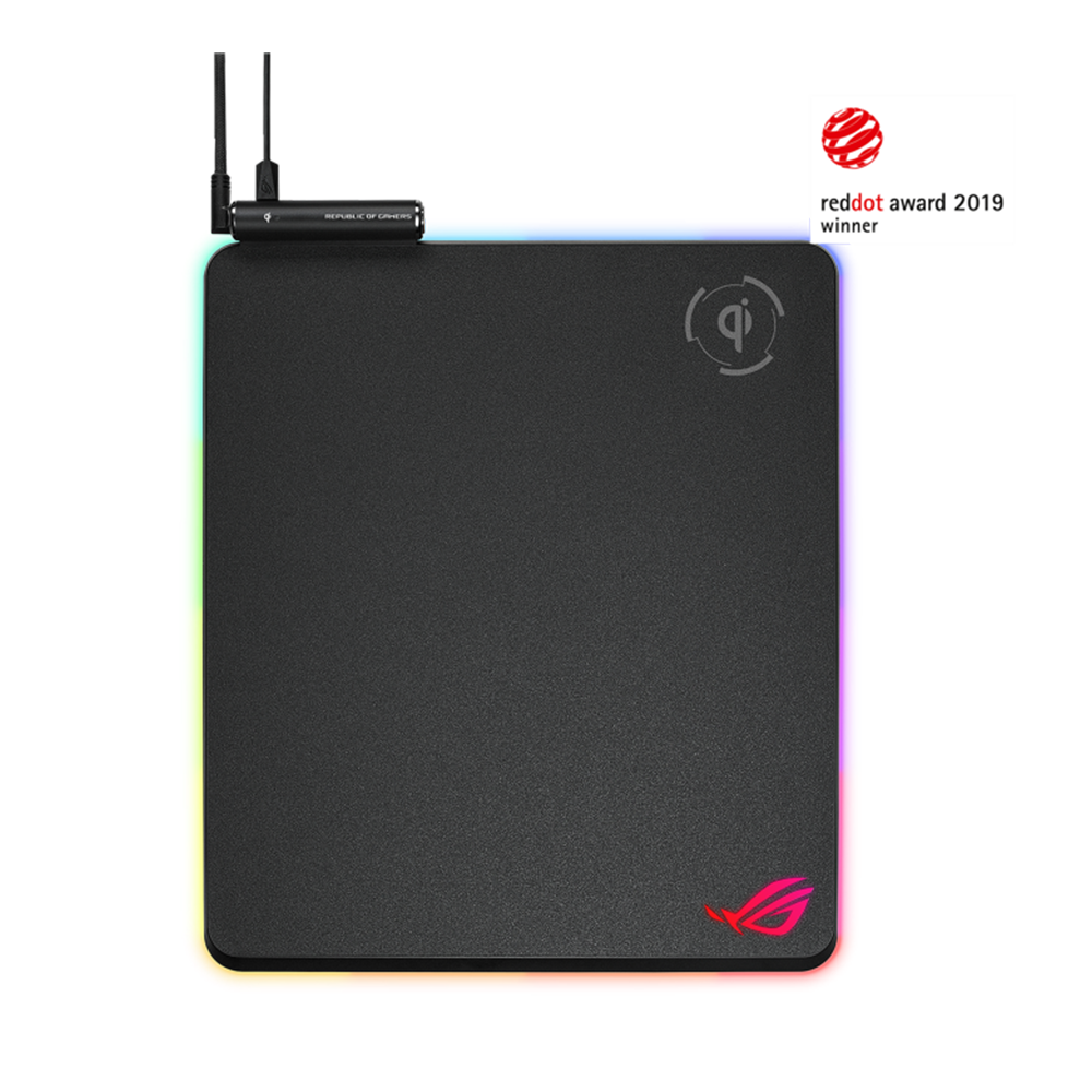 Asus ROG Balteus Qi Wireless Charging RGB Gaming Mouse Pad