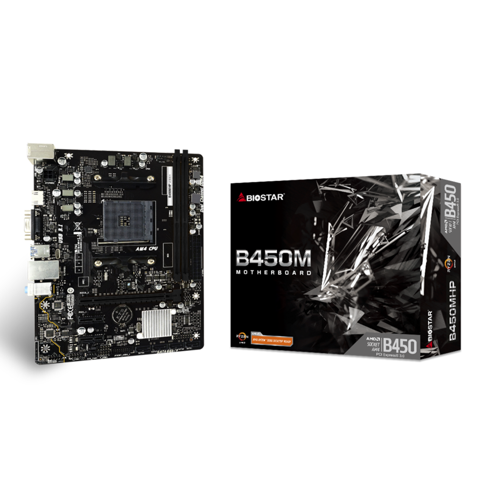 Biostar B450M Motherboard