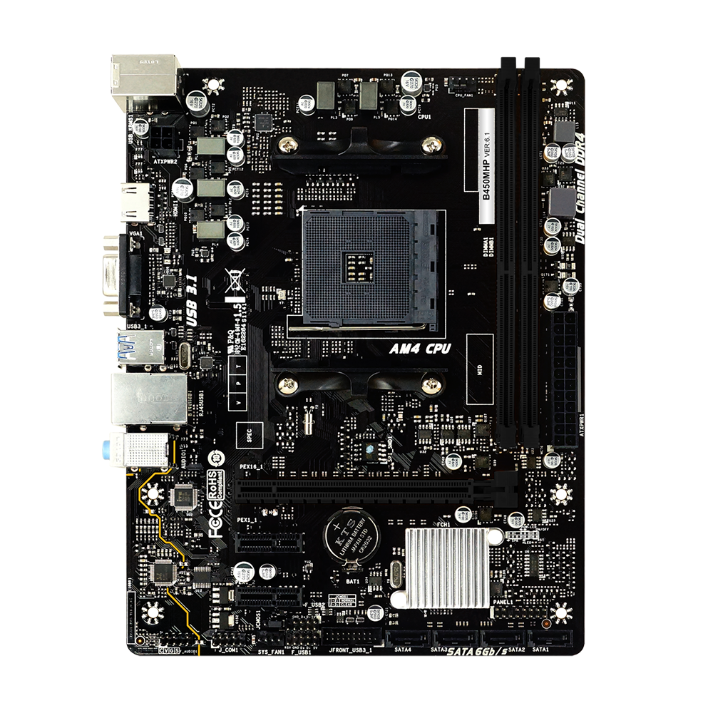Biostar B450M Motherboard - Image 4