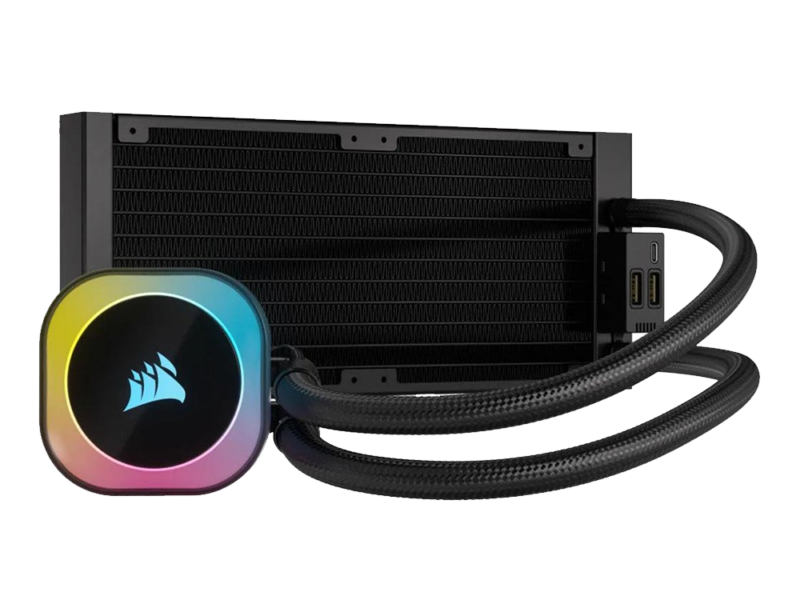 Corsair iCUE LINK H100i RGB AIO Liquid CPU Cooler - image 2