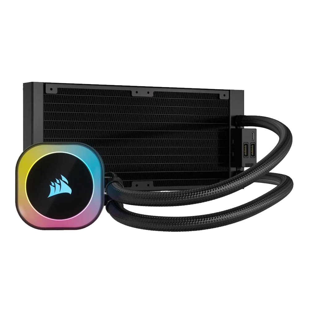 Corsair iCUE LINK H100i RGB AIO Liquid CPU Cooler - Image 2