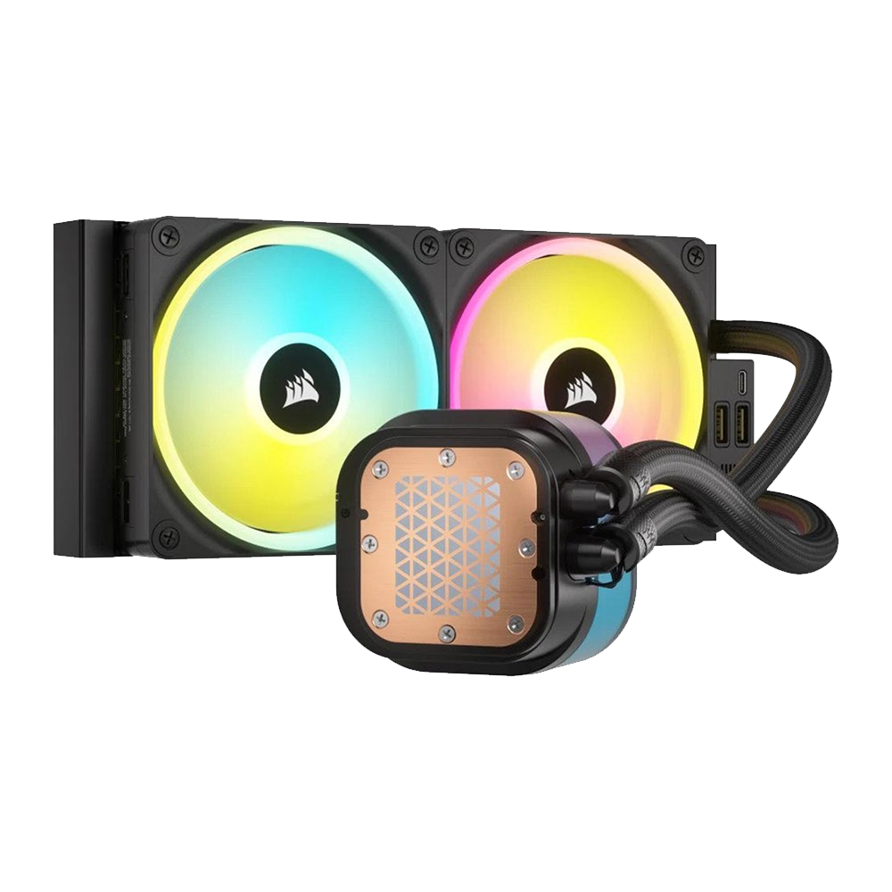 Corsair iCUE LINK H100i RGB AIO Liquid CPU Cooler - Image 3