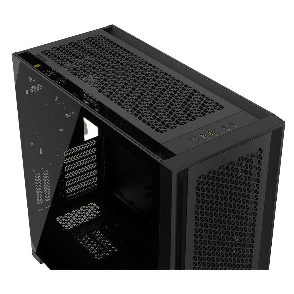 Corsair 5000D Airflow Tempered Glass Mid-Tower ATX PC Case - Black - Image 2
