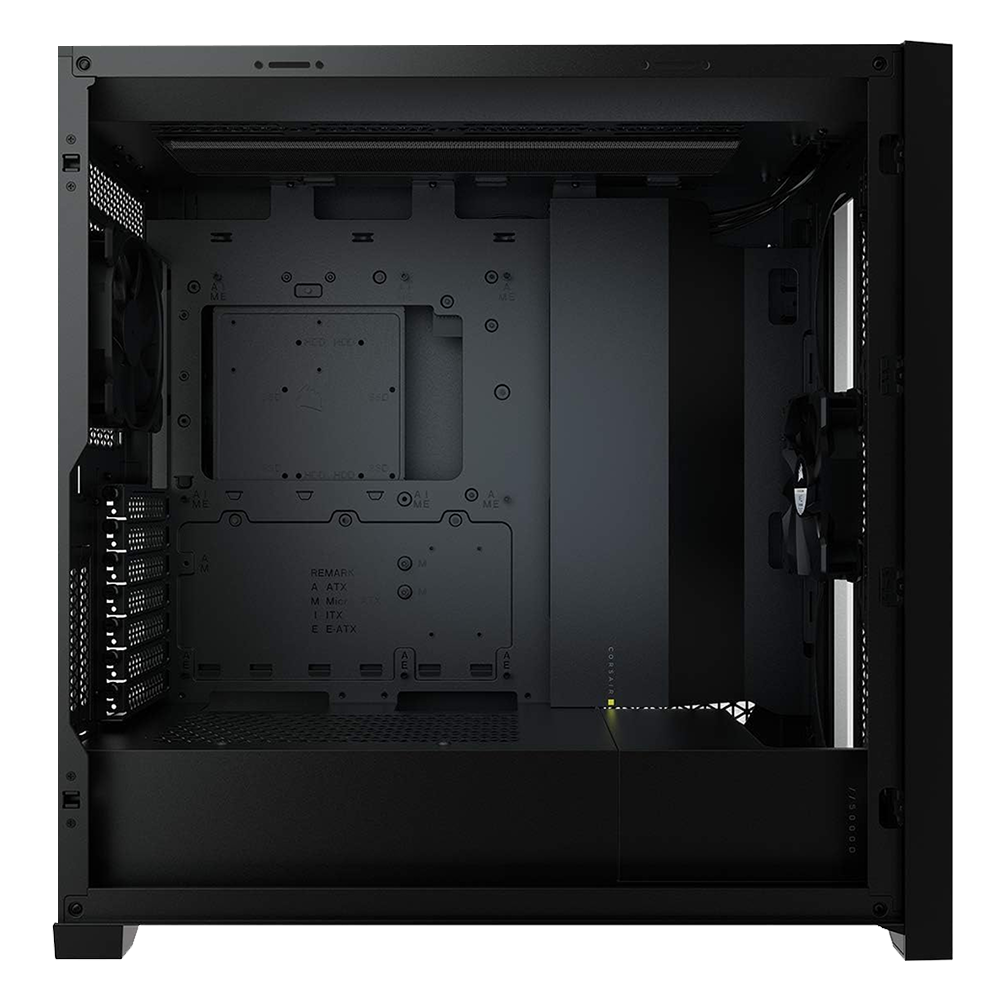 Corsair 5000D Airflow Tempered Glass Mid-Tower ATX PC Case - Black - Image 3