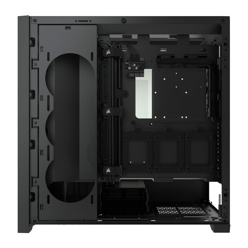 Corsair 5000D Airflow Tempered Glass Mid-Tower ATX PC Case - Black - Image 4