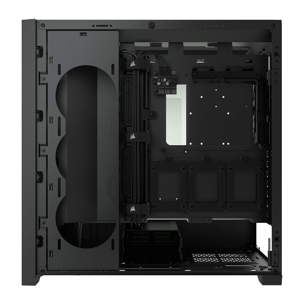 Corsair 5000D Airflow Tempered Glass Mid-Tower ATX PC Case - Black - Image 4