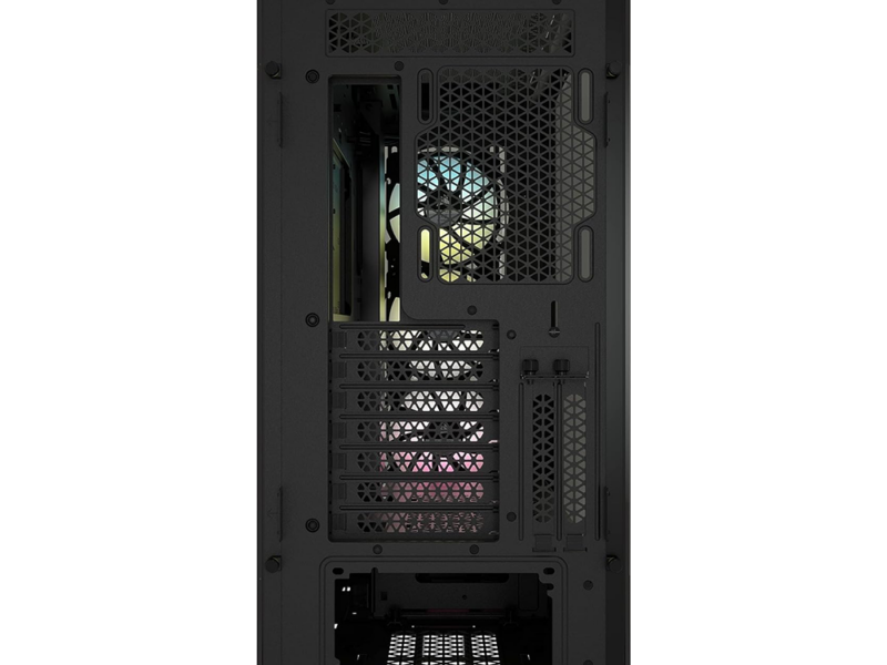 Corsair iCUE 5000X RGB Tempered Glass Mid-Tower ATX PC Smart Case – Black - image 4