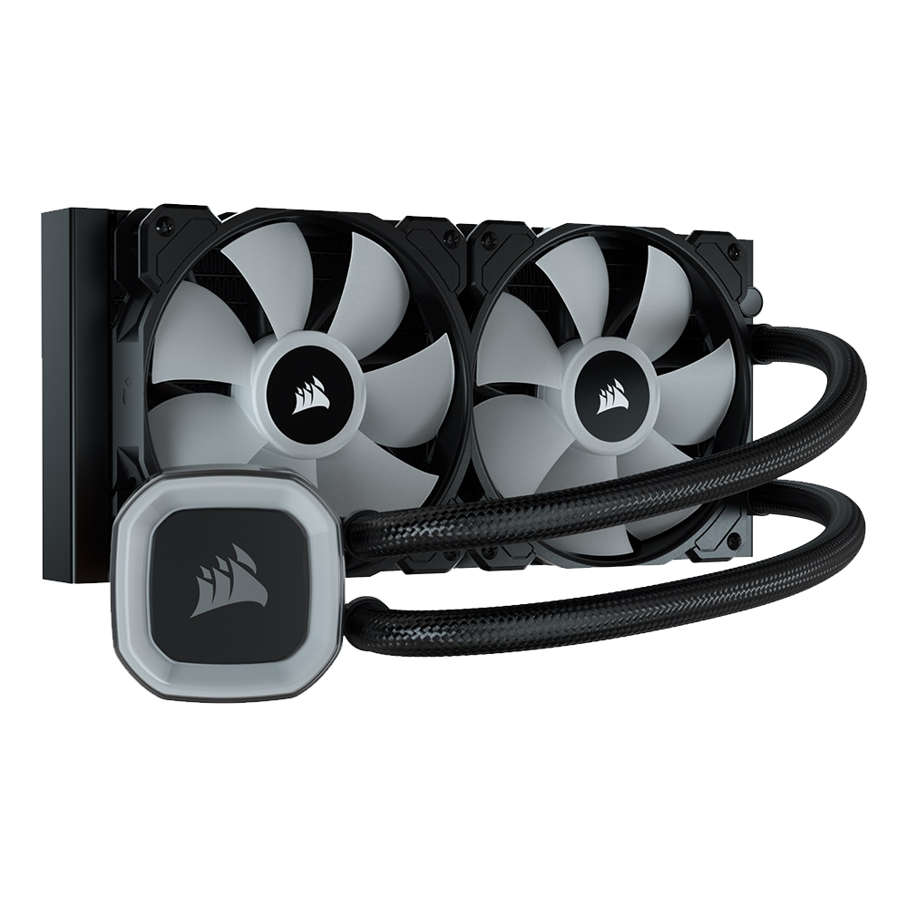 Corsair H100 RGB 240mm Liquid CPU Cooler - Image 2