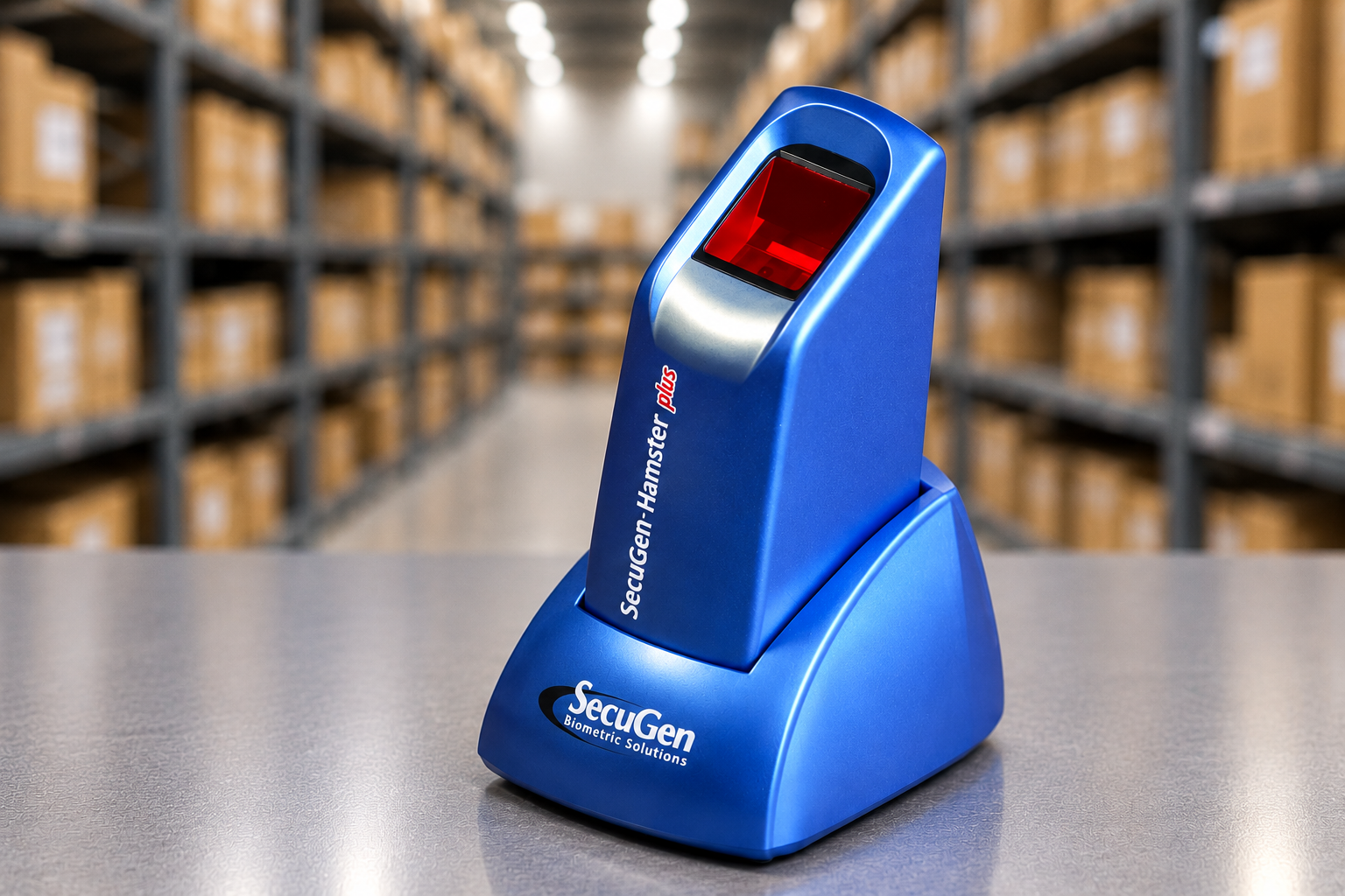 SecuGen<br/>Hamster Plus<br/>Fingerprint Device