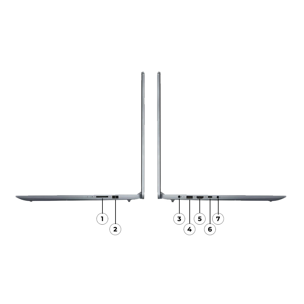 Lenovo IdeaPad Slim 3, Core i5-13420H, 8 GB RAM, 512 GB SSD, 15.6" FHD, DOS, 1 Yr Warranty - Image 7