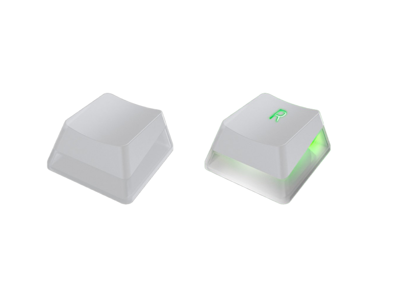 Razer Phantom Keycap Upgrade Set – Mercury White