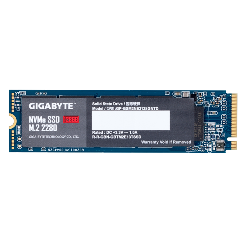 128 GB Gigabyte NVMe SSD - Image 2