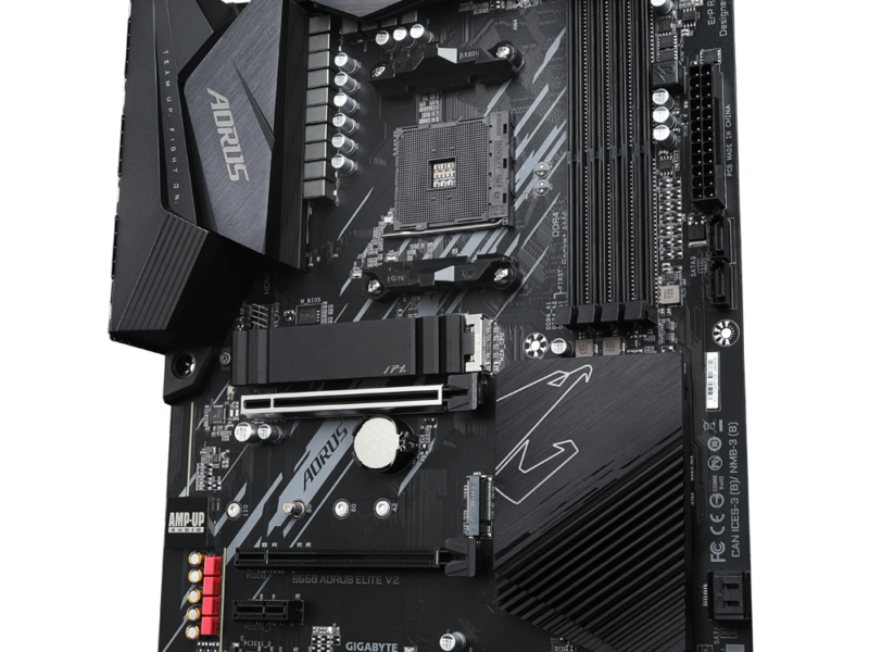 Gigabyte B550-AORUS Elite V2 (rev. 1.0), DDR4, AMD AM4, Motherboard - image 2
