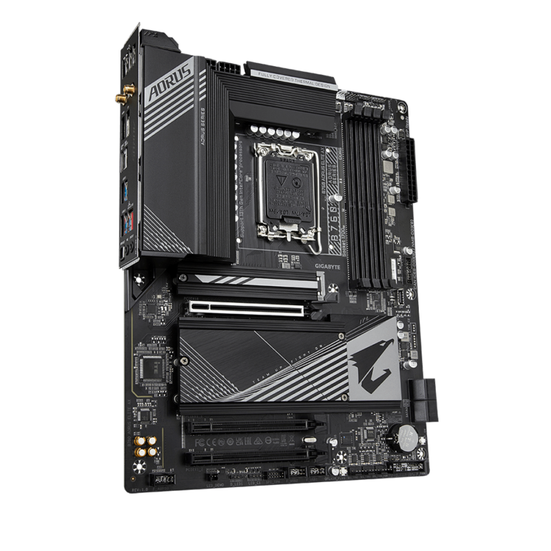 Gigabyte B760 AORUS Elite AX (rev. 1.0), DDR5, LGA1700, Motherboard - Image 3