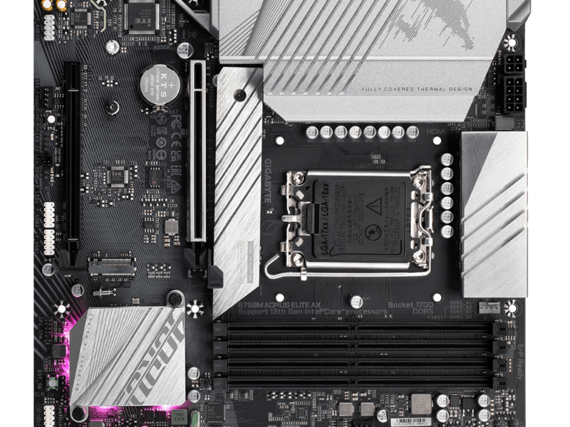 Gigabyte B760M AORUS Elite AX (rev. 1.0), DDR5, LGA1700, Motherboard - image 5