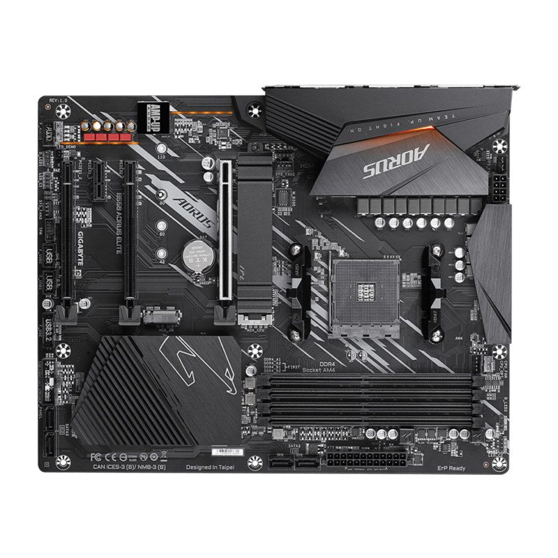 Gigabyte B550-AORUS Elite (rev. 1.0), DDR4, AMD AM4, Motherboard