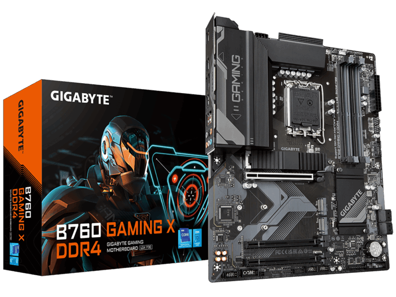 Gigabyte B760-Gaming-X, DDR4, LGA1700 Motherboard