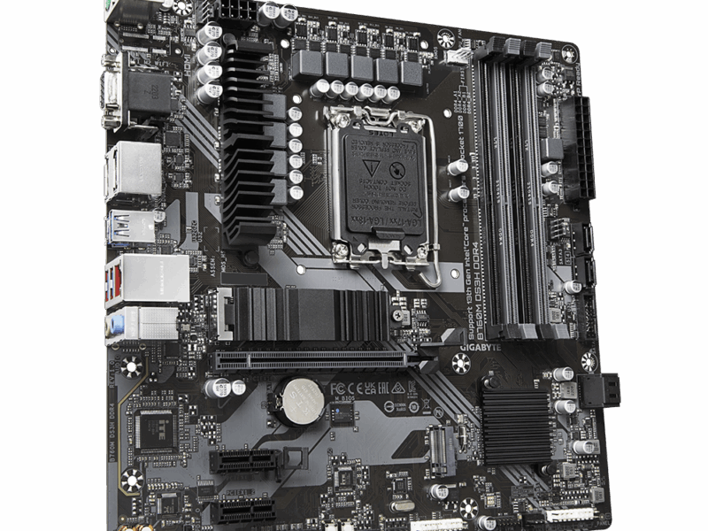 Gigabyte B760M-DS3H, DDR4, LGA1700 Motherboard - image 2